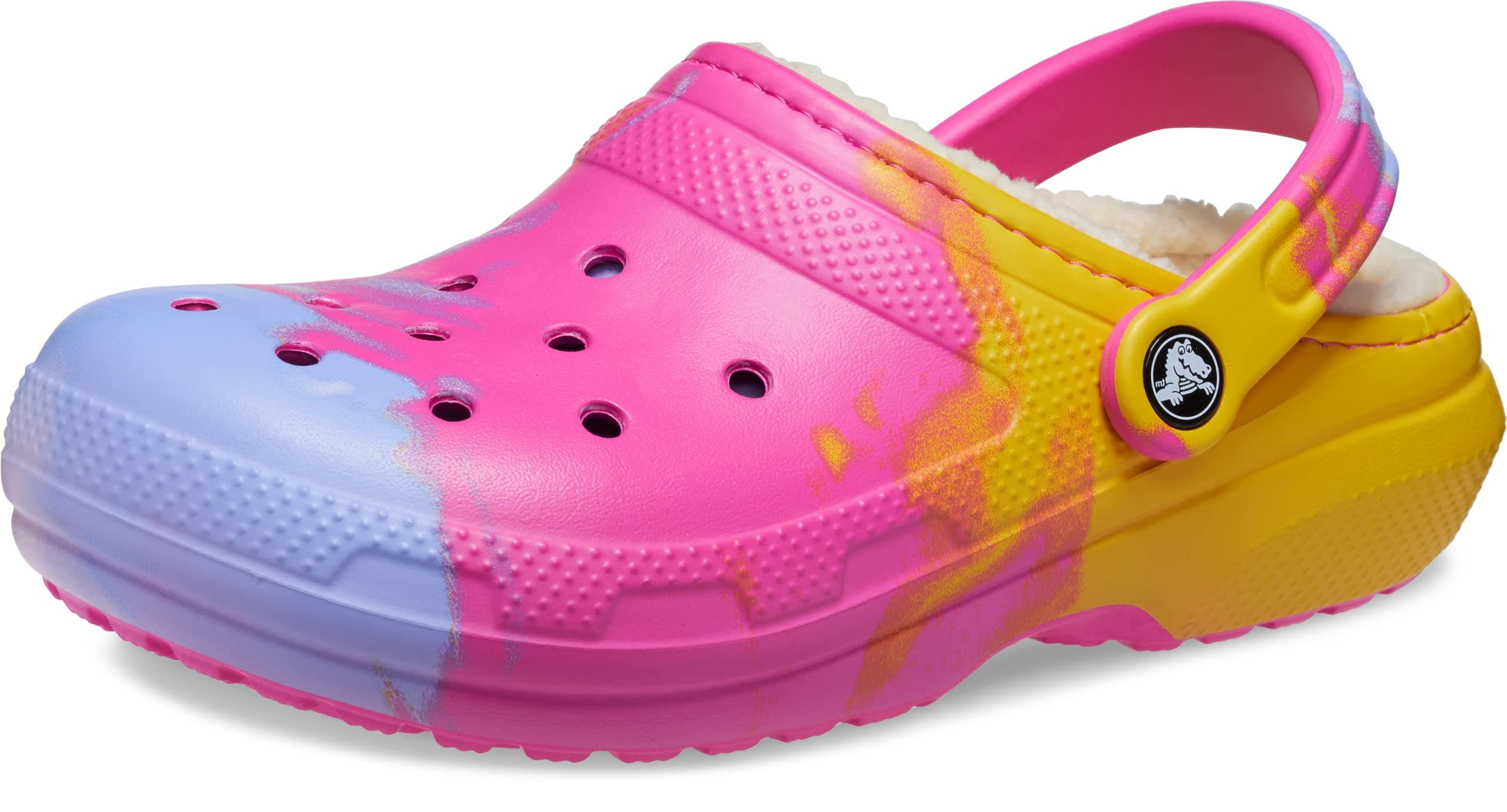 Crocs Unisex Classic Lined Tie-dye Clog Clog
