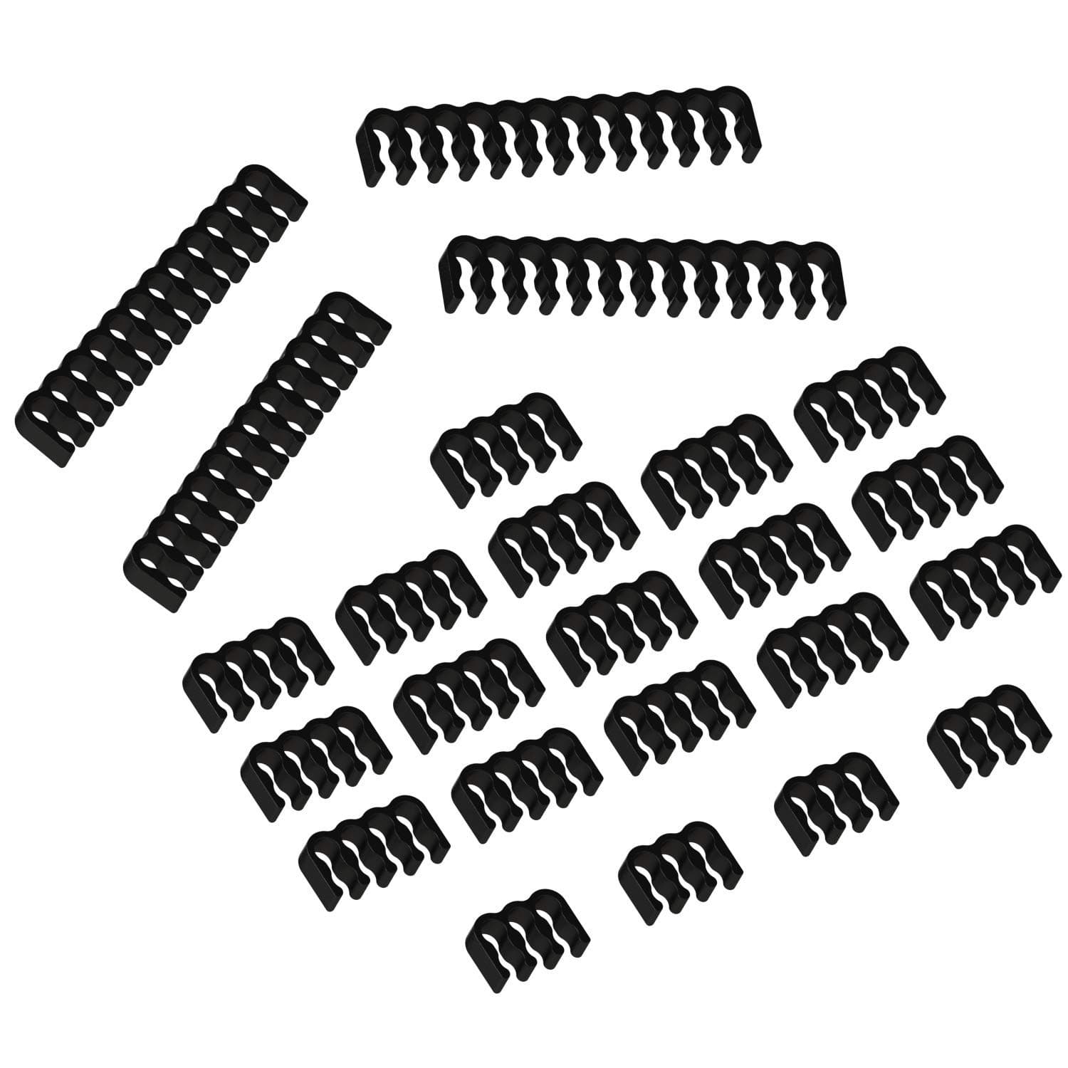 Combs for PSU Cable Extension | 4 x 24 P | 16 x 8 P | 4 x 6 P | Black