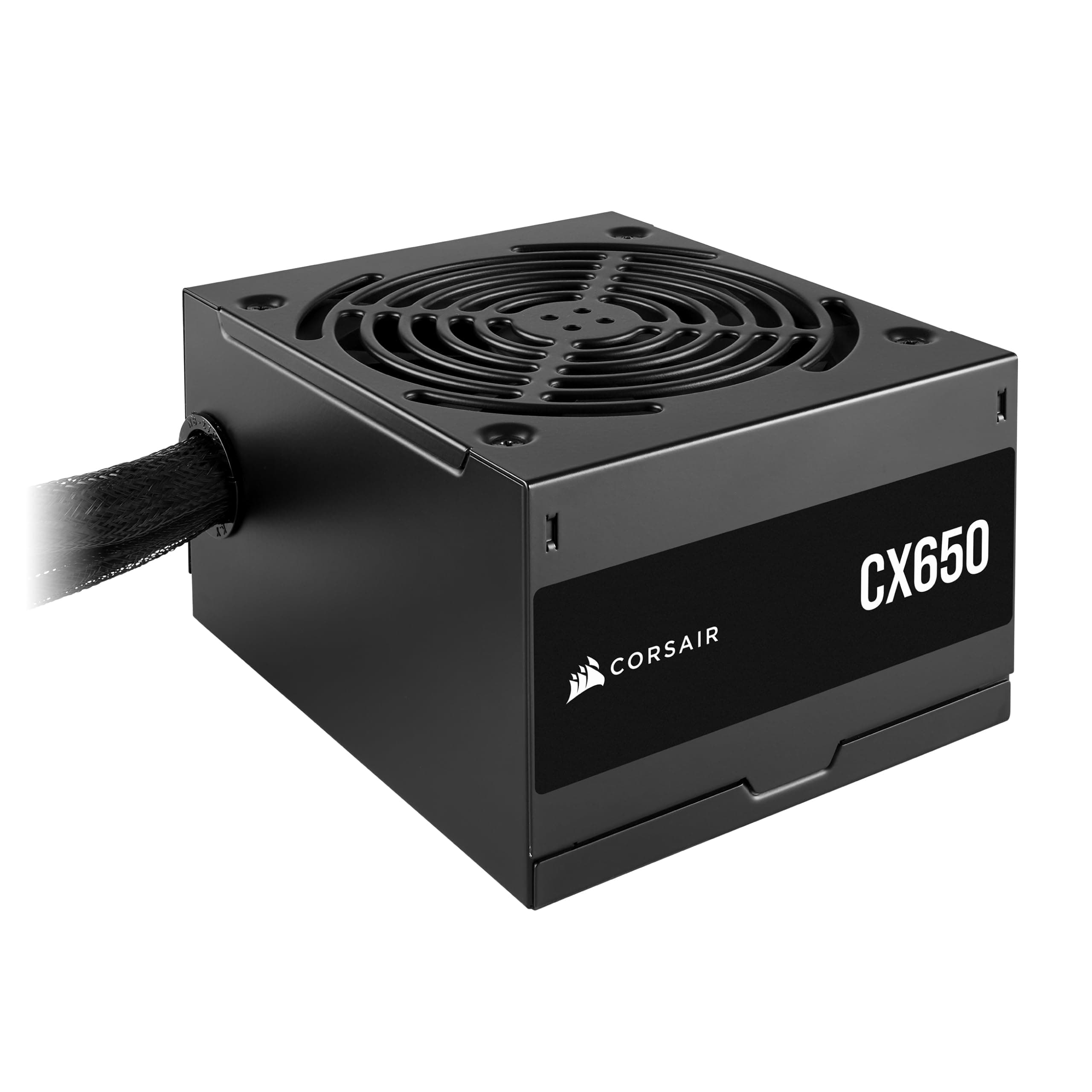 CX650 80 PLUS Bronze Non Modular Low-Noise ATX 650 Watt Power Supply - UK - Black