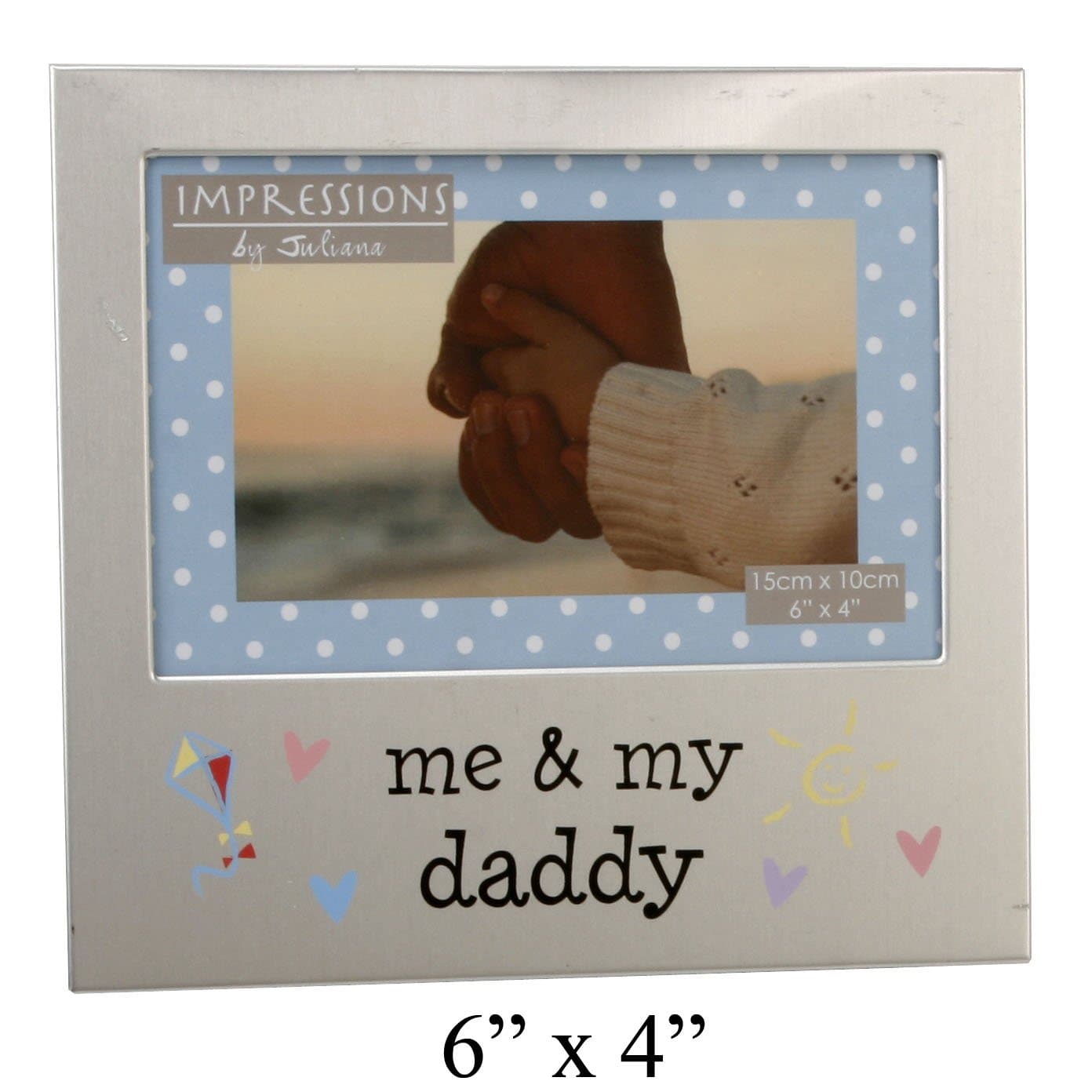 Me & My Daddy 6" x 4" Aluminium Frame - FA519D