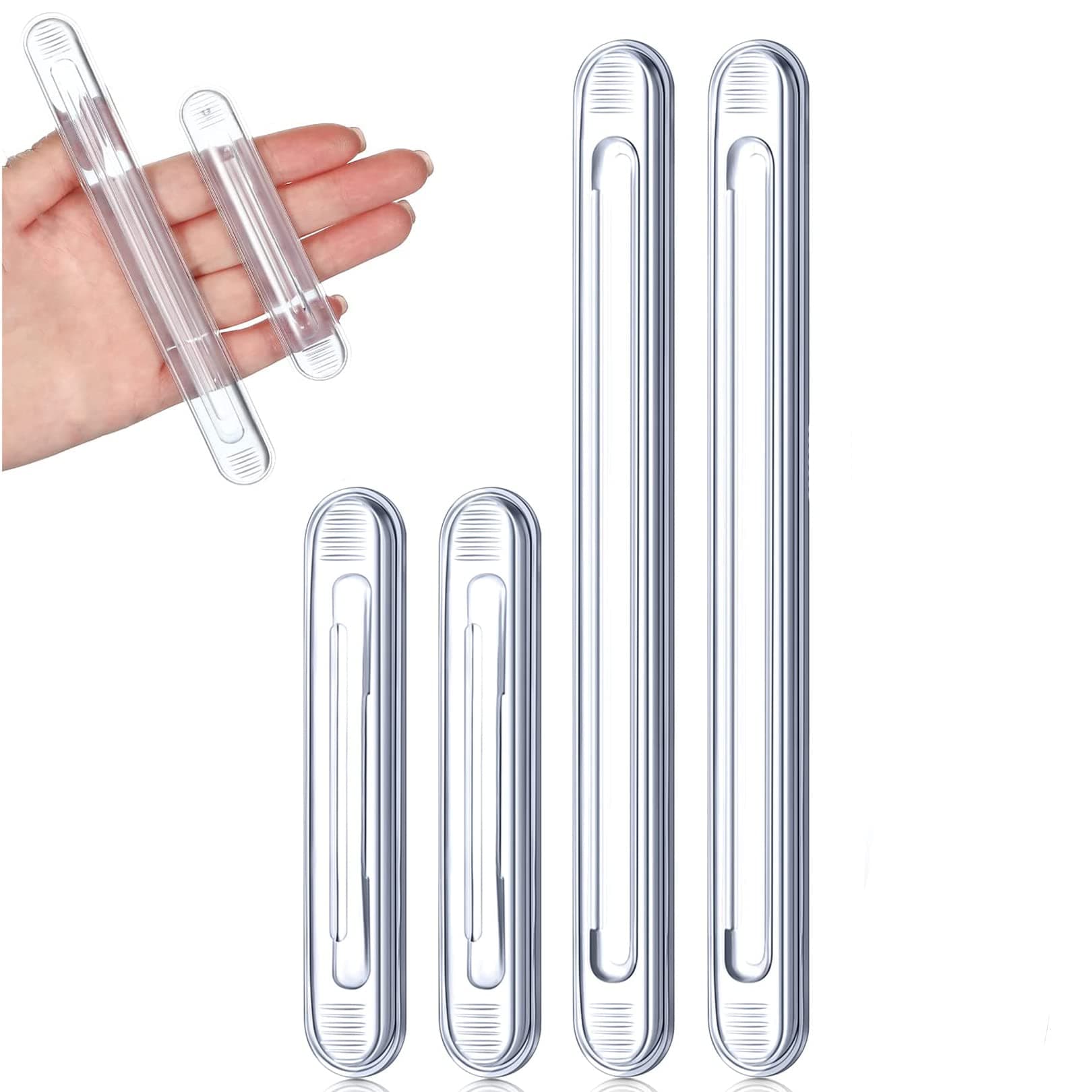 Anti-Collision Bumper Guard Protector Clear Strips, Invisible Universal Waterproof Car Door Edge Guards, 4PCS PVC Reusable Transparent Airbag Cushioning for Car, Furniture, Wall Protector