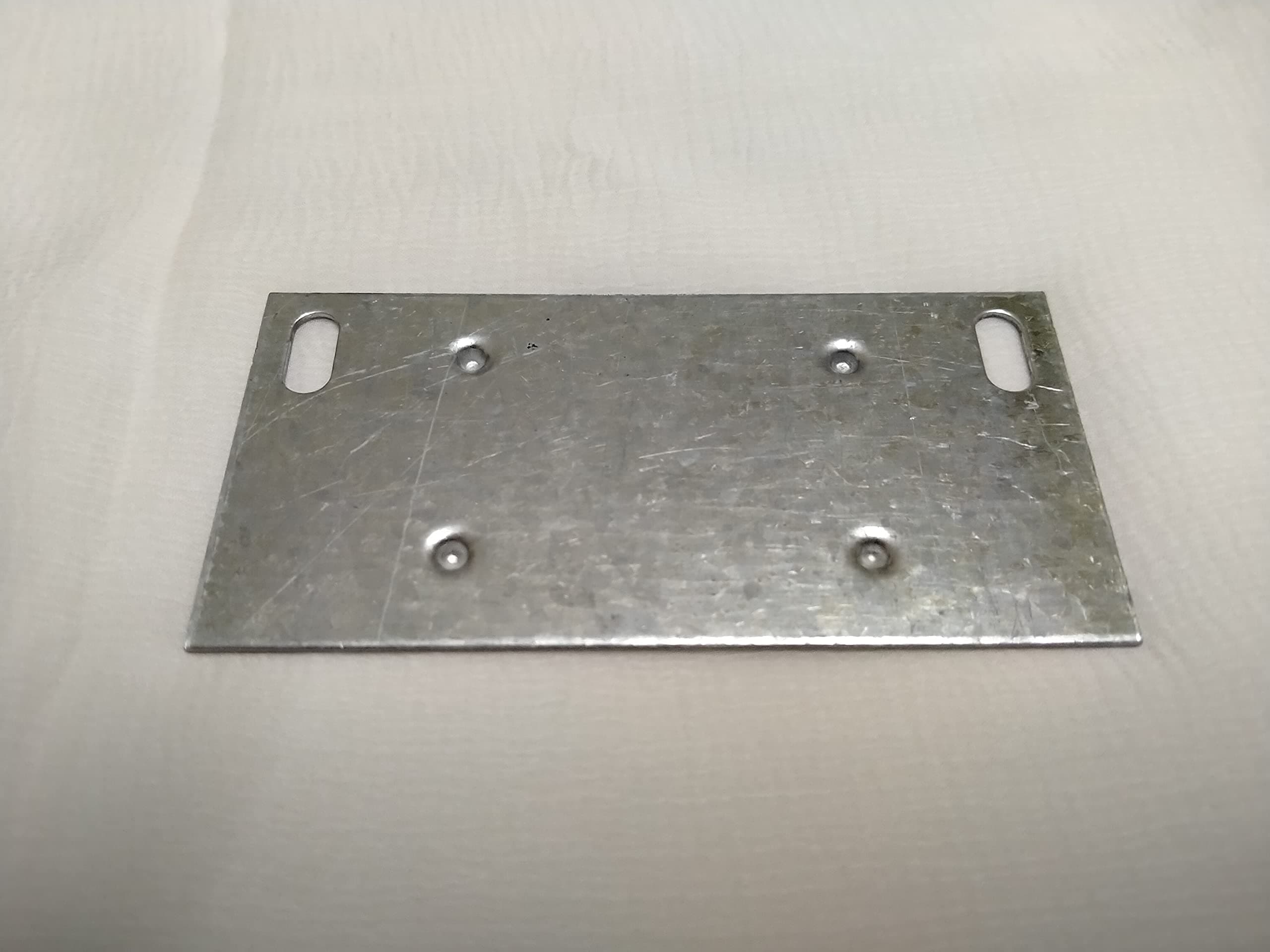 Pack of 20 Vertical Blinds Bottom Weight :- Single Coat Chrome Plated Metal Bottom Weight.with Rough Finish (20)