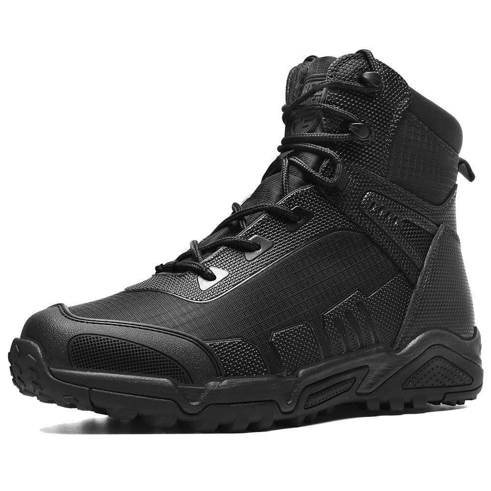 Men’s Military Tactical Boots Lightweight and Durable work Boots Outdoor Combat Jungle Anti-Slip Boots Hiking Boots Backpacking Boots