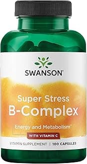 Swanson Super Stress B Complex - 100 Capsules