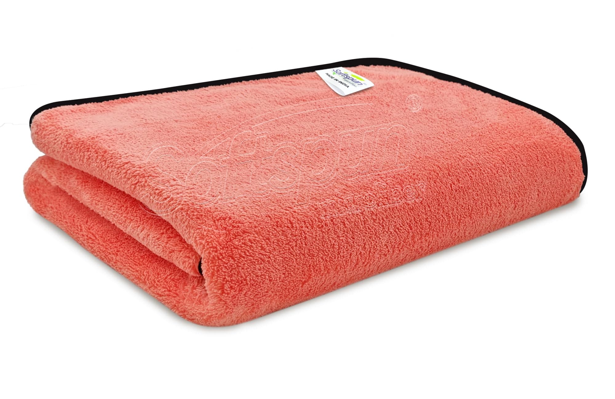Microfiber Bath Towel 1 pc Peach Colour! Ultra Absorbent Super Soft & Lightweight Quick Drying for Men & Women Daily Use Extra Large Size Unisex.