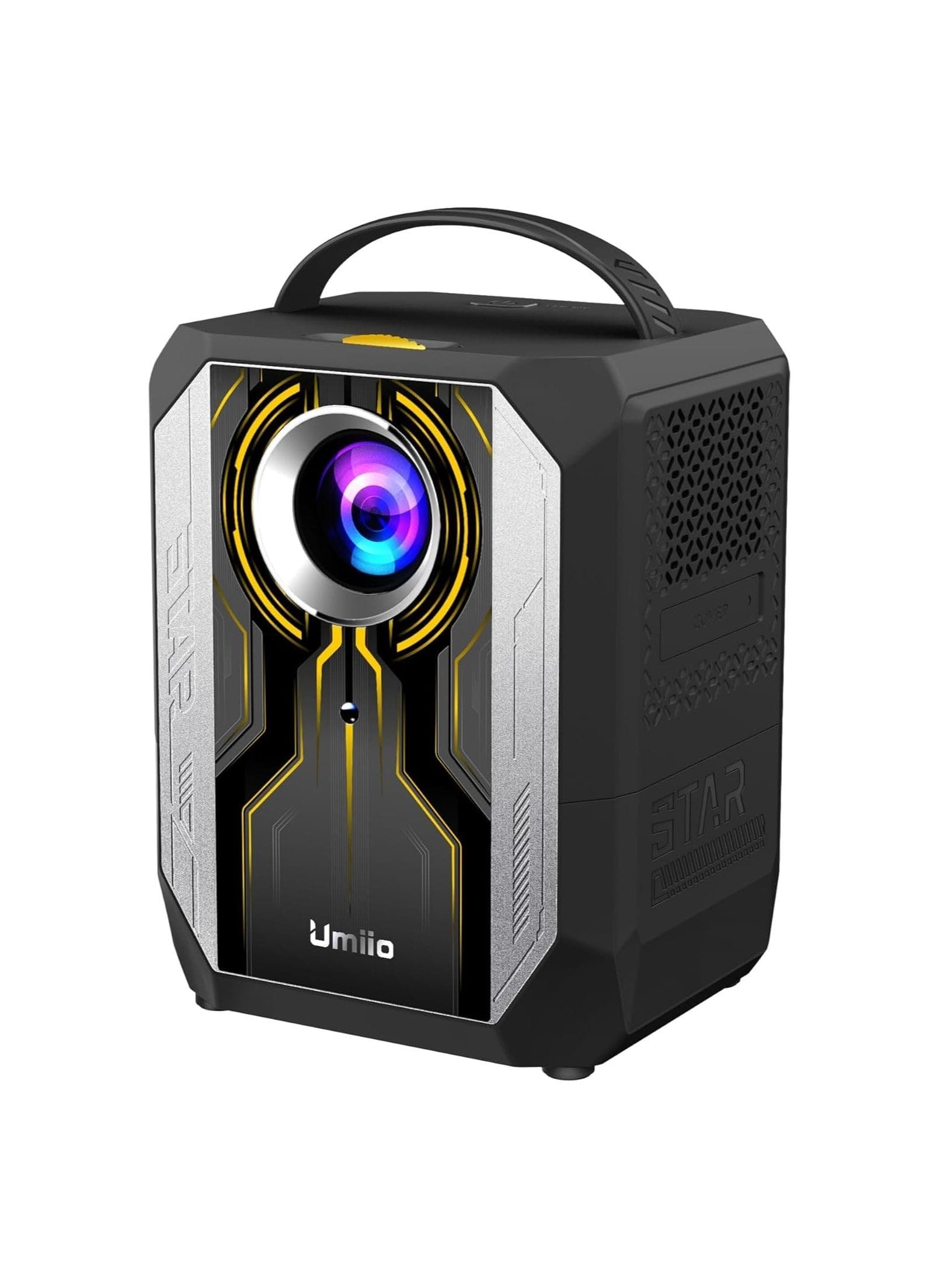 Umilio 4K Smart Portable Projector, Wi-Fi, Bluetooth, HDMI, USB, Remote Control