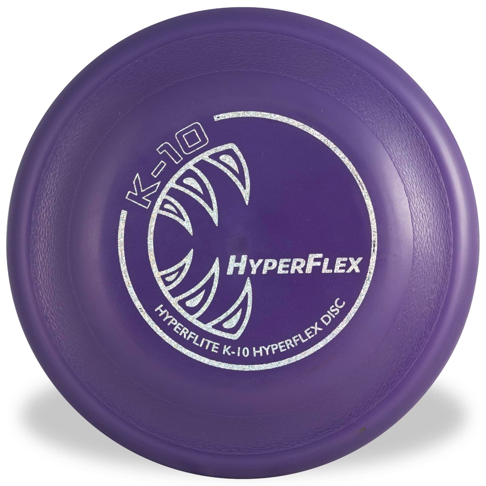 Hyperflite K-10 Hyperflex Dog Flying Disc – Ultra Flexible – Puncture Resistant – Competition Approved – 8.75” / 150g – Purple