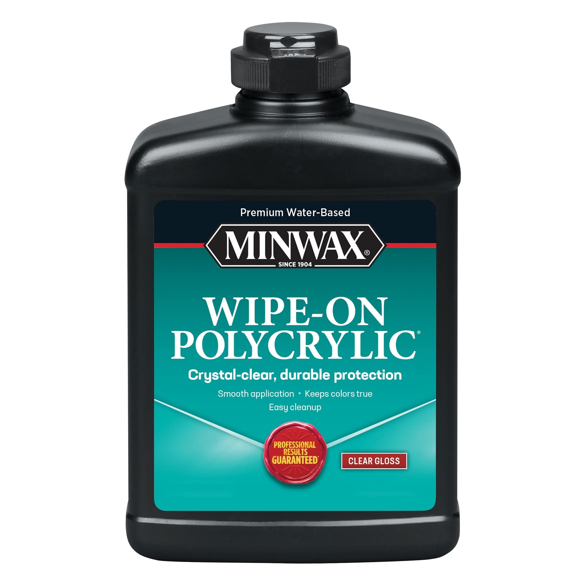 Minwax 409160000 Wipe-On Poly, Pint, Gloss (Water Based) Packaging may vary