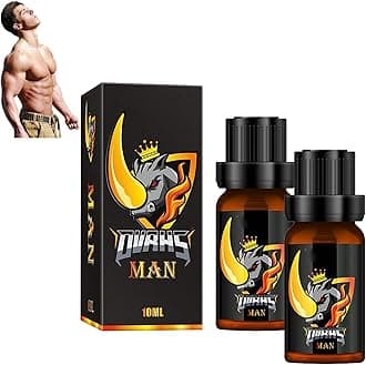 Men Essential Oil Medilisk, Complex Mens Drops, Energy Massage Essential Oil for Men, Boost Strength for Men, 10ML (2Pcs)
