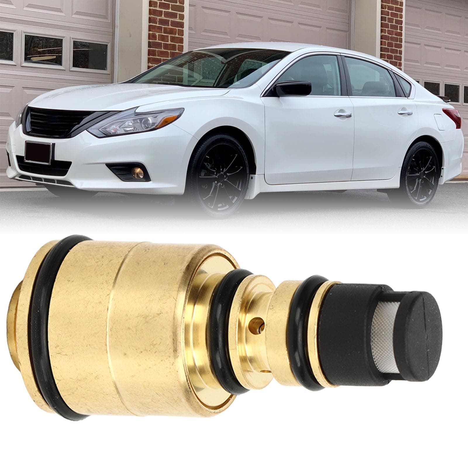 AC Compressor Control Valve, ECV11 High Efficiency Mechanical AC CompressorControl Valve Low Consumption Professional Practical for Altima 2 5 Liter Engine
