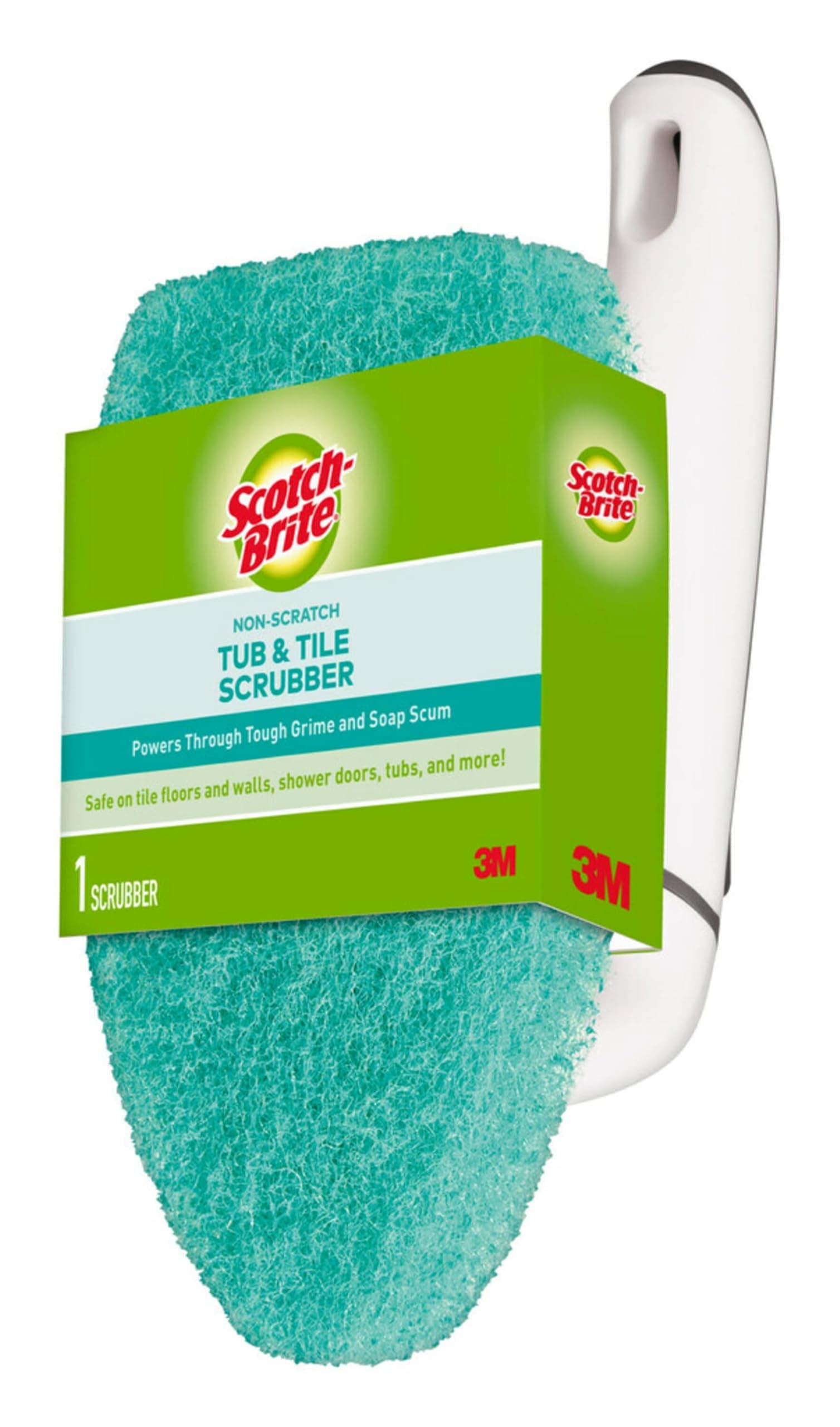 Scotch-Brite Non-Scratch Tub & Tile Scrubber, 6 Count