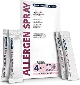 Allergen Spray Concentrate 4 Pack | Use Your Own Bottle | Over 128oz Total
