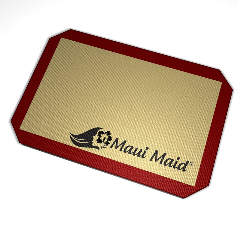 Best Silicone Baking Mat-Liner- Use in Half Bake Sheet - Pans - Rack – Use for Cookies - Sticky Pastries - Veggies – Marinated Meats – Pizza - Non Stick and Dishwasher Safe! Professional Grade - Molds to and Protects Your Bakeware - Waterproof - Protects Counter Tops and Floors Heavy Traffic Areas!