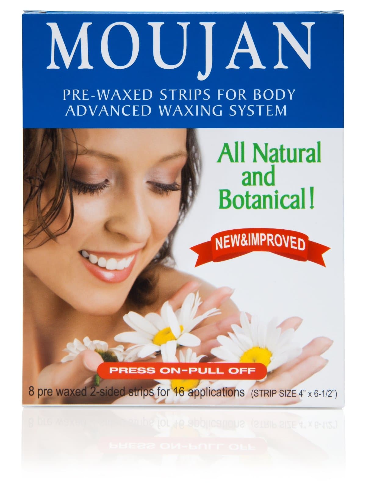 MoujanPre-Waxed Strips for Body 8 ea