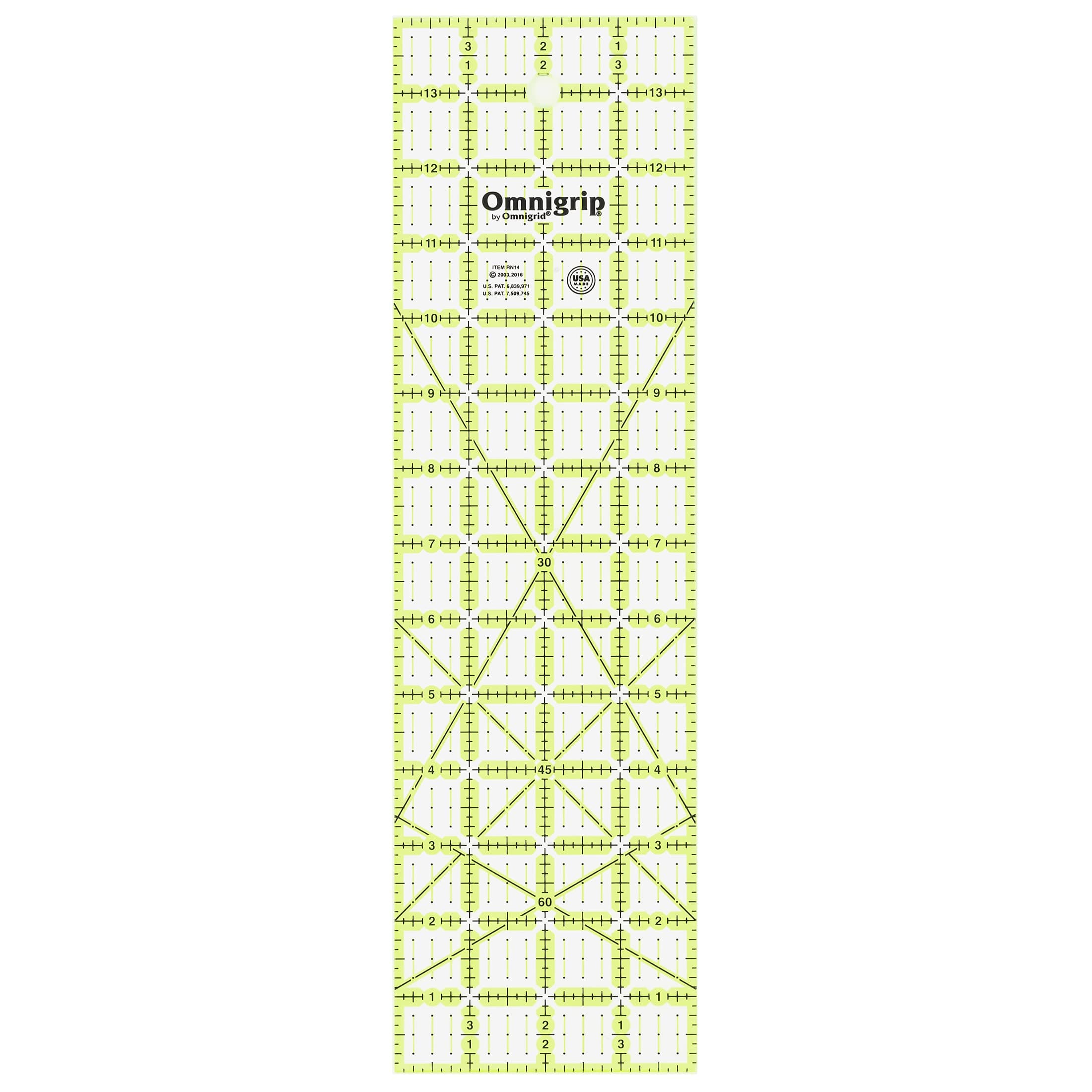Prym Quilting Ruler, 4" x 14"