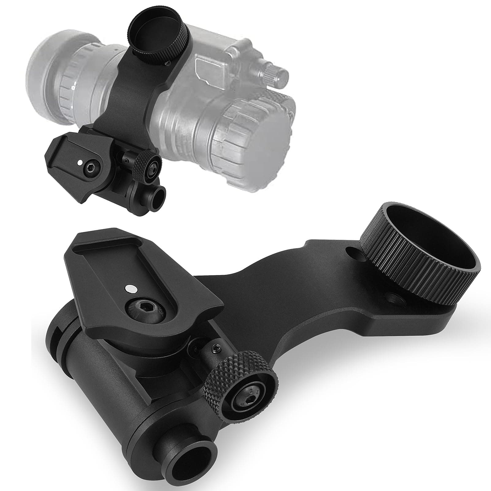 Gexmil J-Arm Headset Adapter PVS 14 Night Vision Mount PVS 14 J Arm Compatible with All Models of PVS-14
