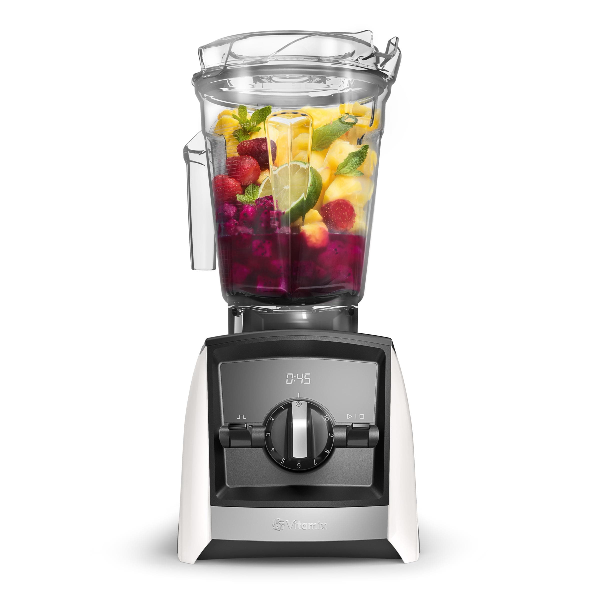 Vitamix A2300 Ascent Series Smart Blender, Professional-Grade, 64 oz. Low-Profile Container, White