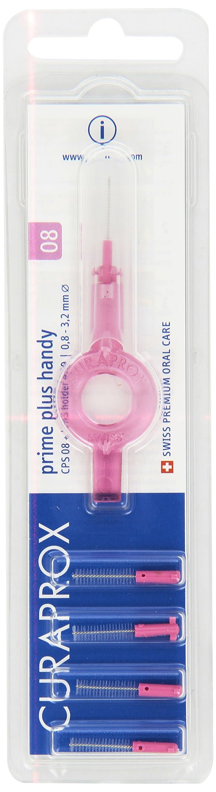 Curaprox 6040908 CPS Prime Plus Handy 08 Interdental Brushes (Pack of 5)