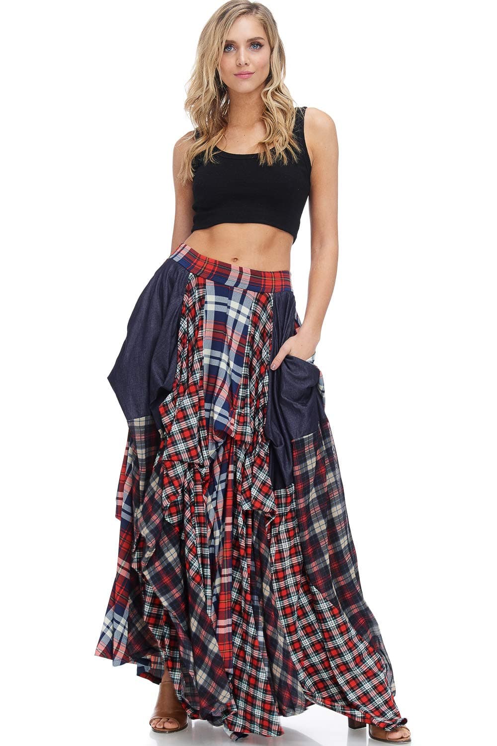 Tov The Damsel`s Maxi Skirt