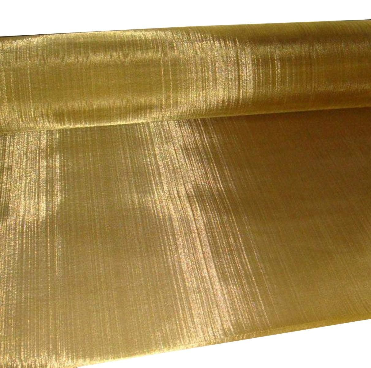 13" x 40" 99.9% Brass Filter Coarse Dense Gauze Mesh #80