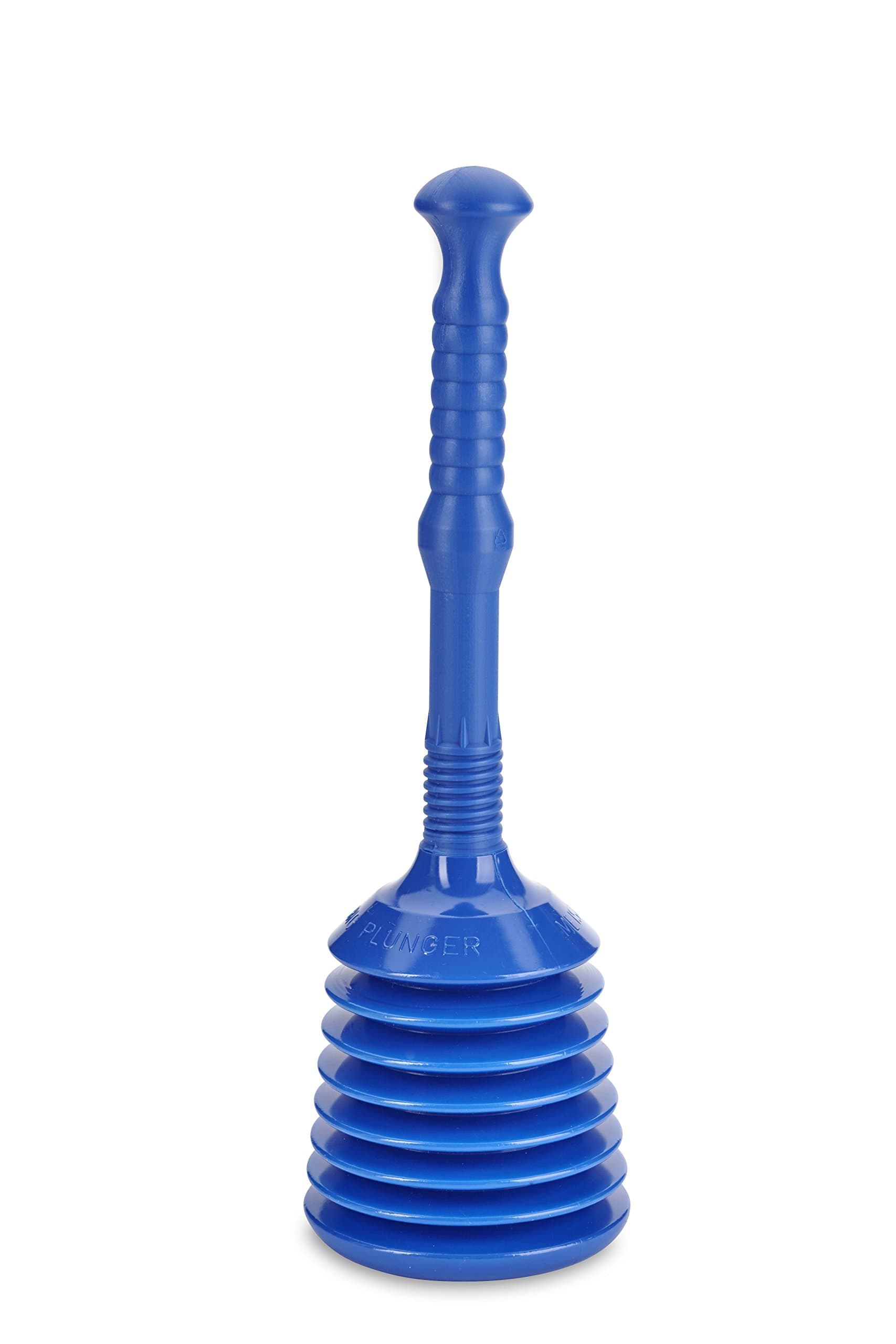 Plunger – Fix Blocked Drains and Sinks with our Big Master Plunger – (Blue) by Turboproducts