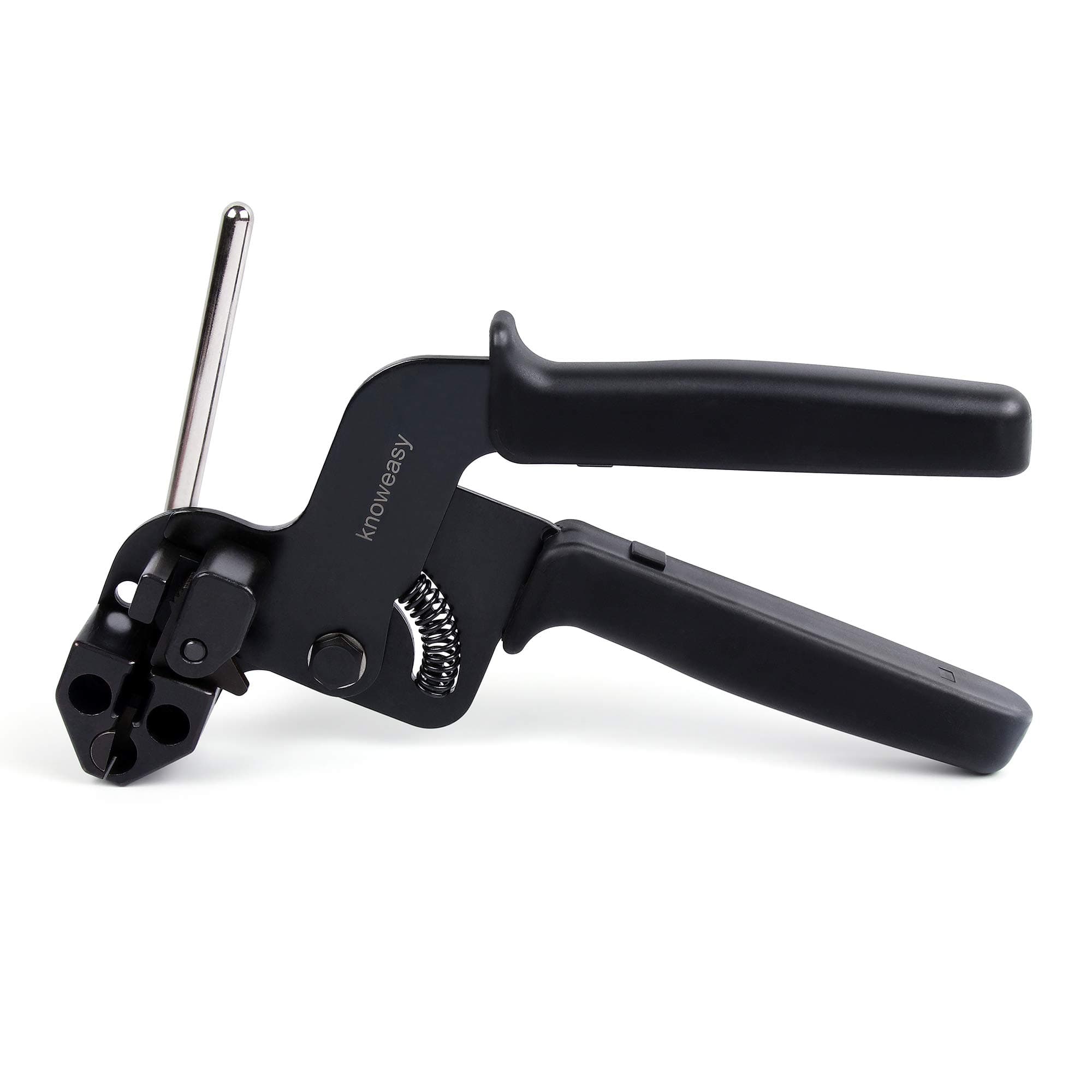 Knoweasy Stainless Steel Cable Tie Gun, Cable Tie Tool and Zip Tie Tool Ideal for Home, Office, and Industrial Use