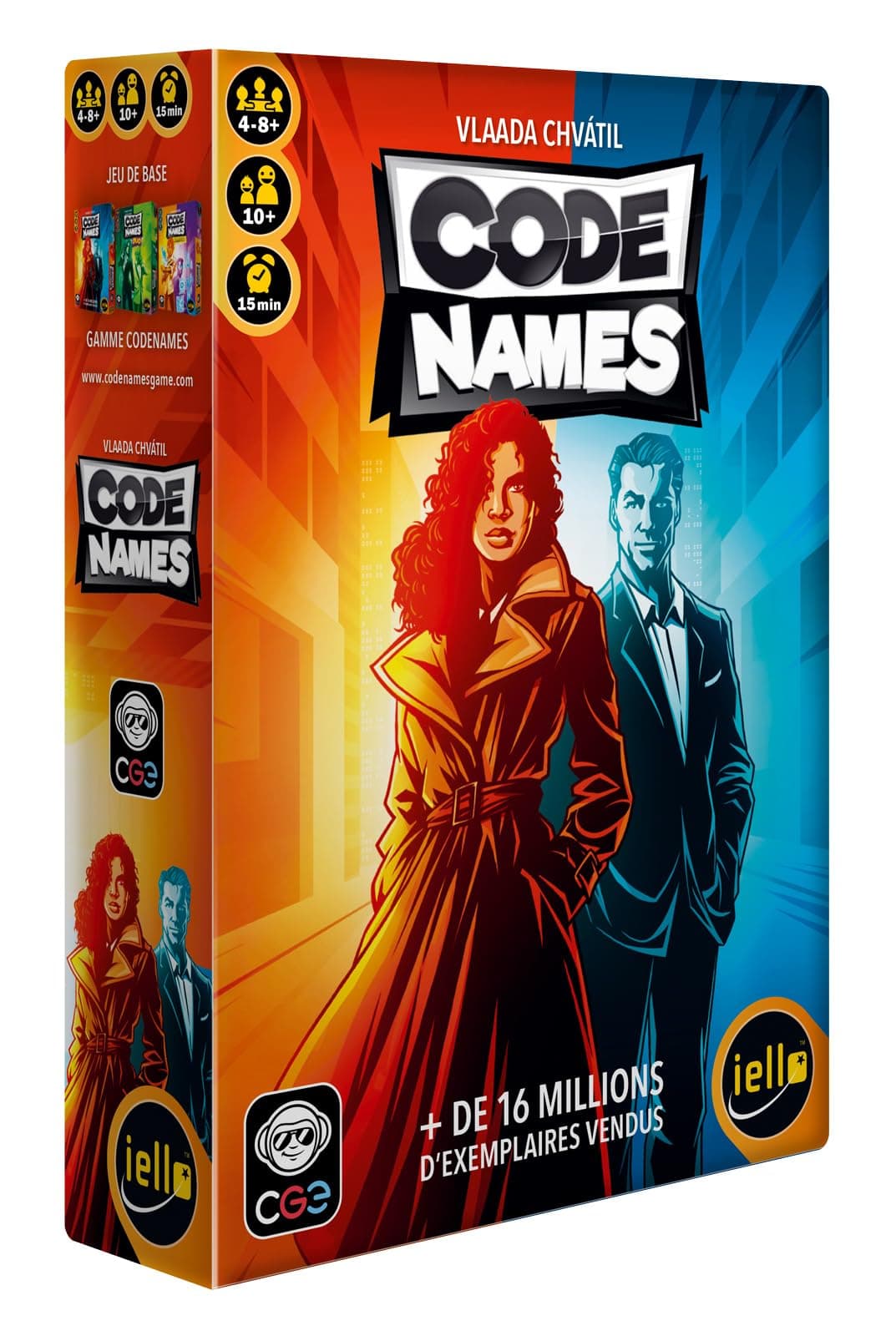 iello 51285 CodeNames - Board Game - French Version