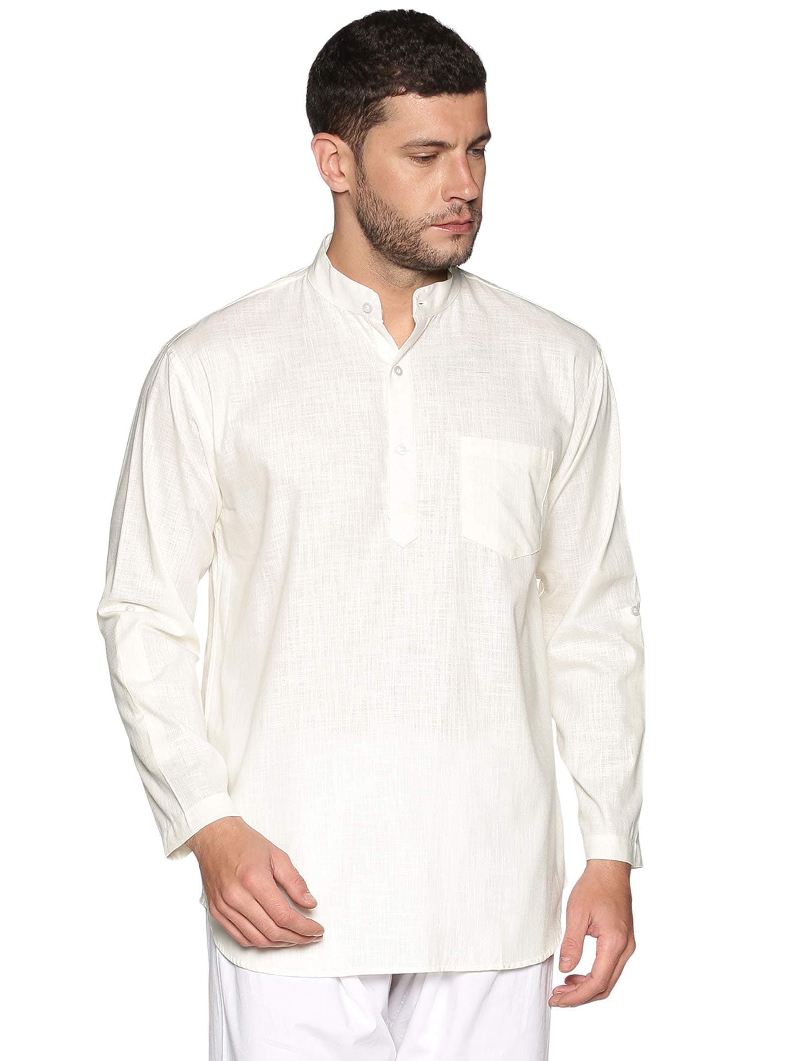 SETHUKRISHNA MENS KURTA - off-white - S