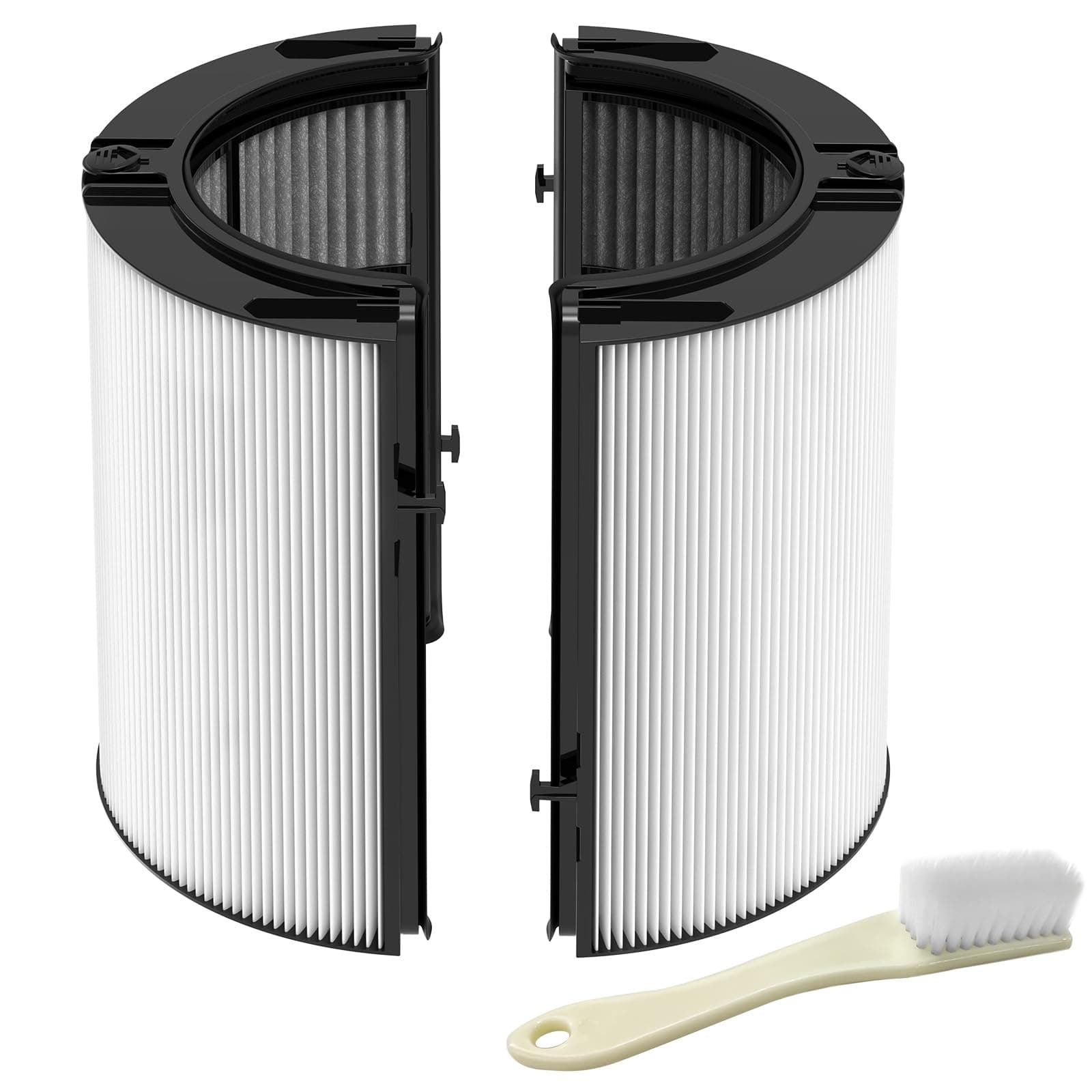 360° Combi 2 in 1 HEPA Carbon Replacement Filter Compatible with Dyson HP04 TP04 DP04 PH04 HP09 TP09 HP07 TP07 PH03 PH02 PH01 HP06 TP06, H13 True HEPA Replacement Filter
