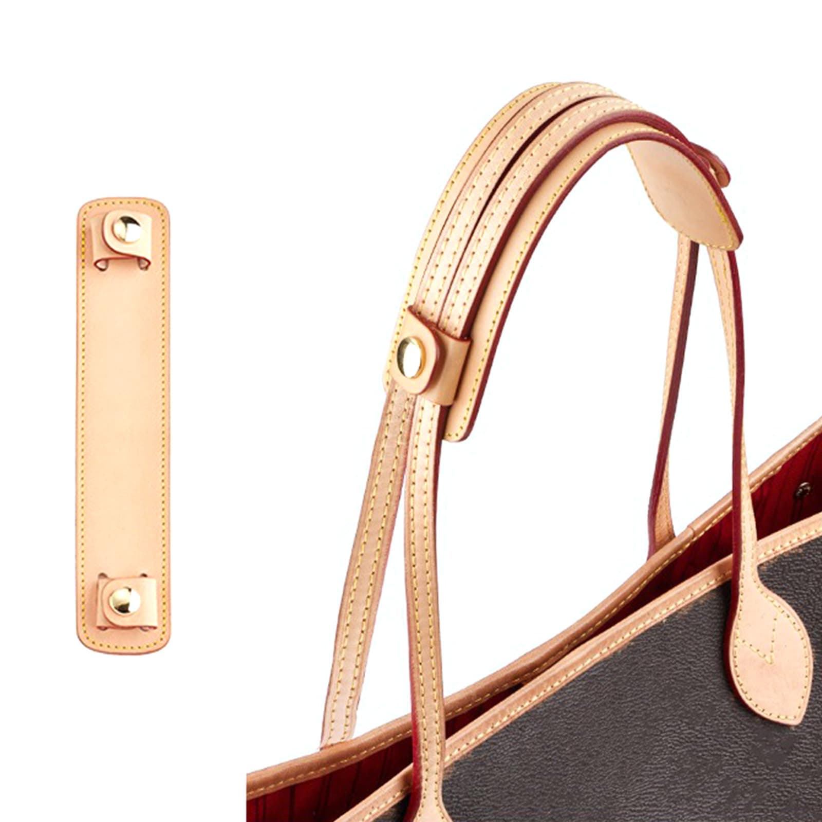 jiesinlovLeather Backpack Shoulder Strap Pads Replacement Cushion Strap Covers for Tote Bag