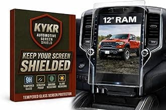 - Ram 1500 Screen Protector 12 Inch (2019–2026), Fits Dodge Ram 1500/2500/3500 Uconnect Display, HD Clear Gloss, 9H Tempered Glass, Scratch Resistant