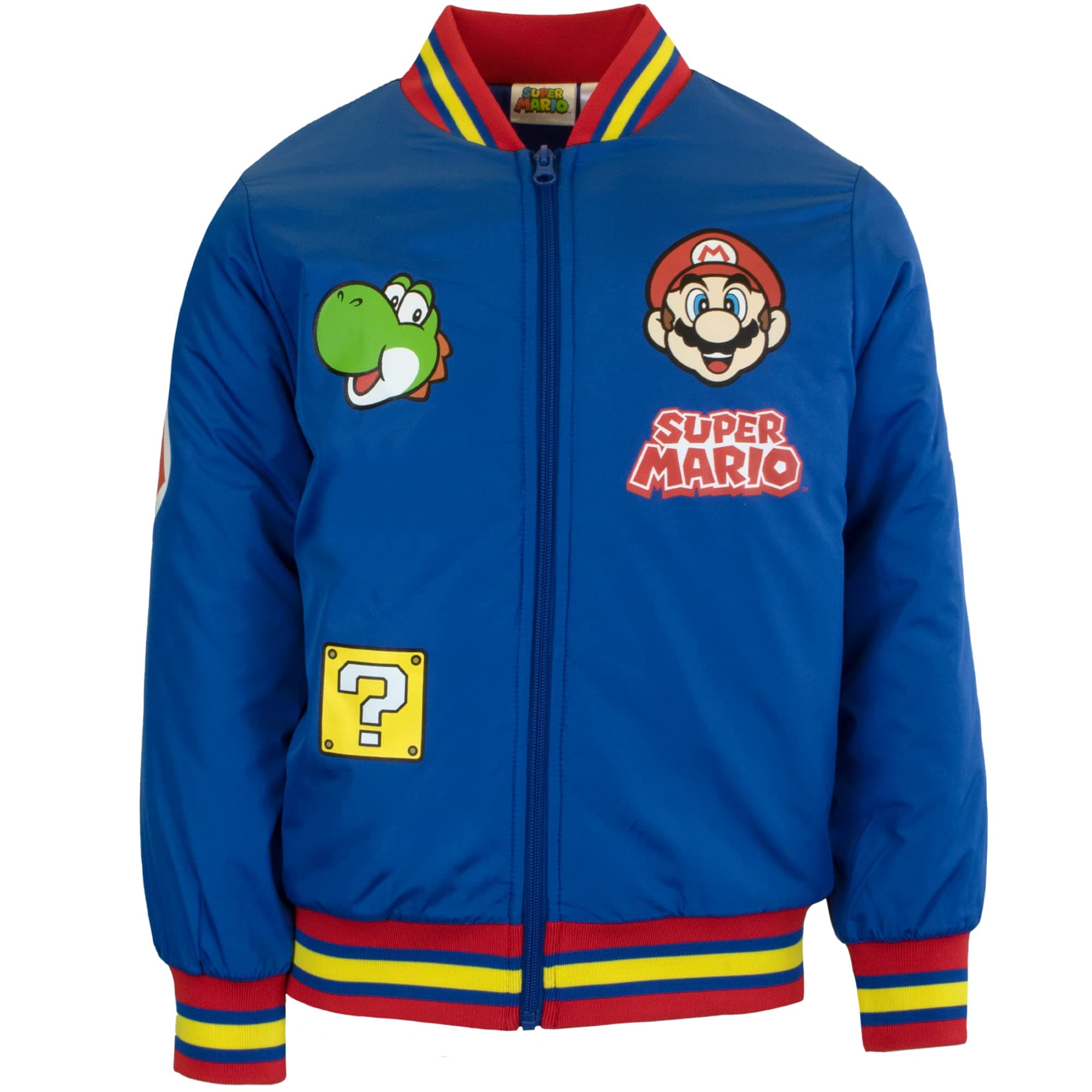 Nintendo Super Mario Bomber Jacket for Boys