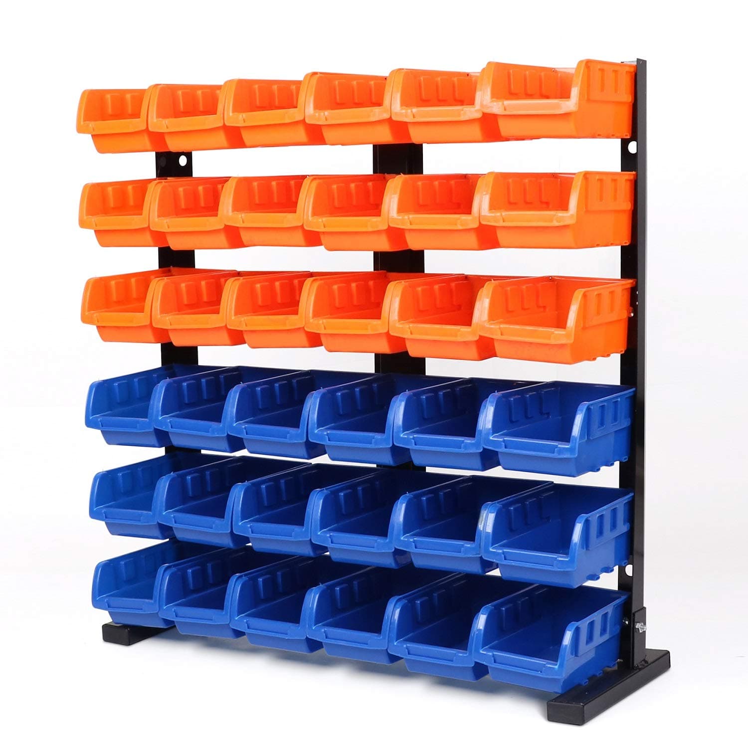 HORUSDY 36 Pcs Bin Storage Rack Shelving Garage Storage - Best Unique Tool Gift for Men