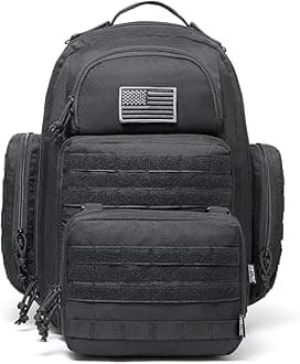 Diaper Bag Backpack for Dad, DBTAC Large Baby Bag for Men