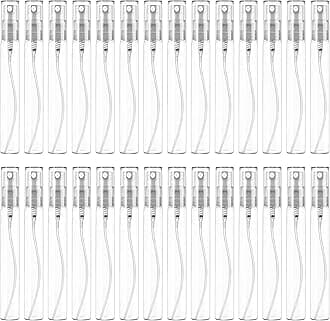 Mini Spray Bottle 10ml, Refillable Glass Spray Bottle, Glass Bottle Atomizer, Perfume Mouthwash Atomizer for Cleaning Refillable Container for Travel, Essential Oils, Perfume 40 Pcs, 10ml