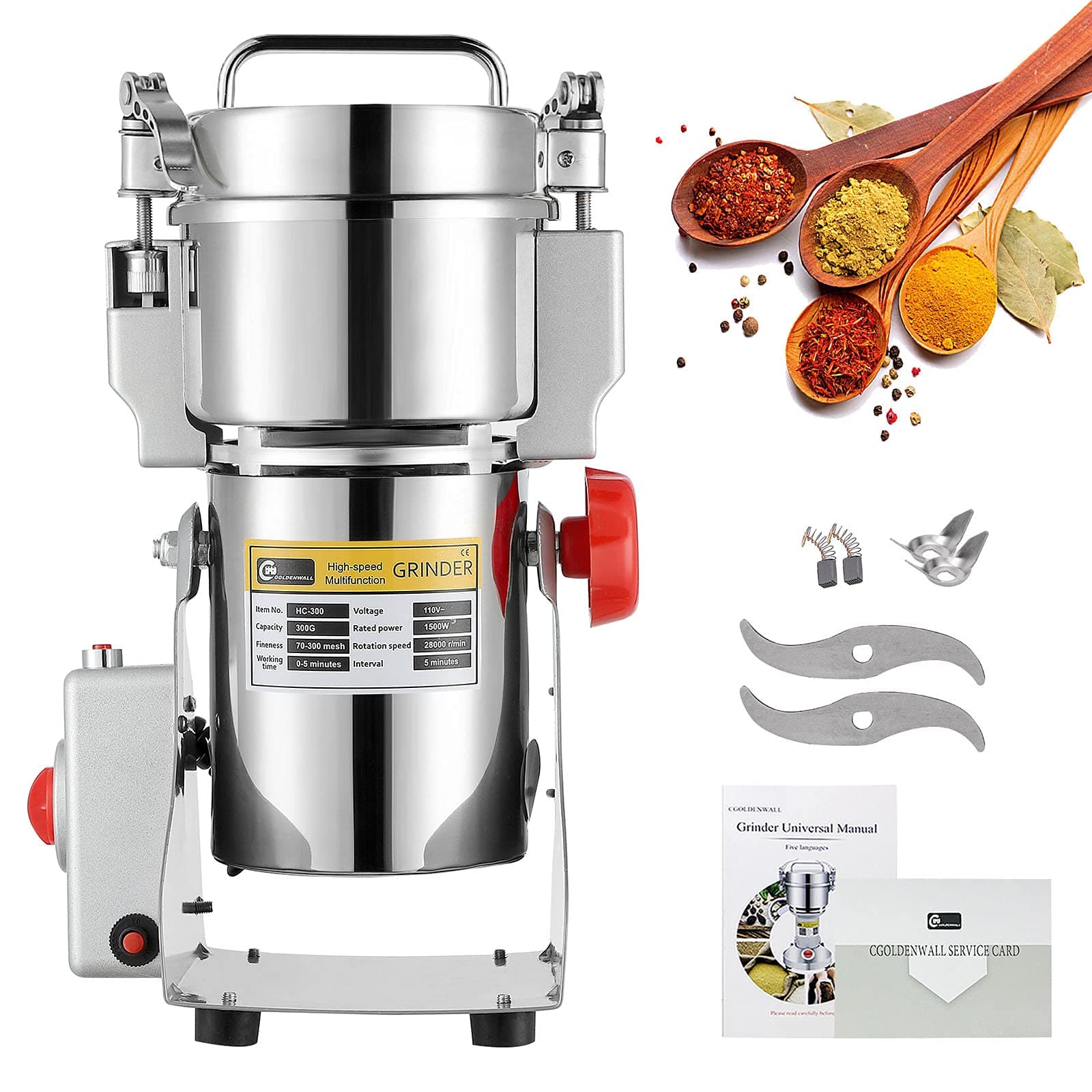 300g Swing Grain Grinder