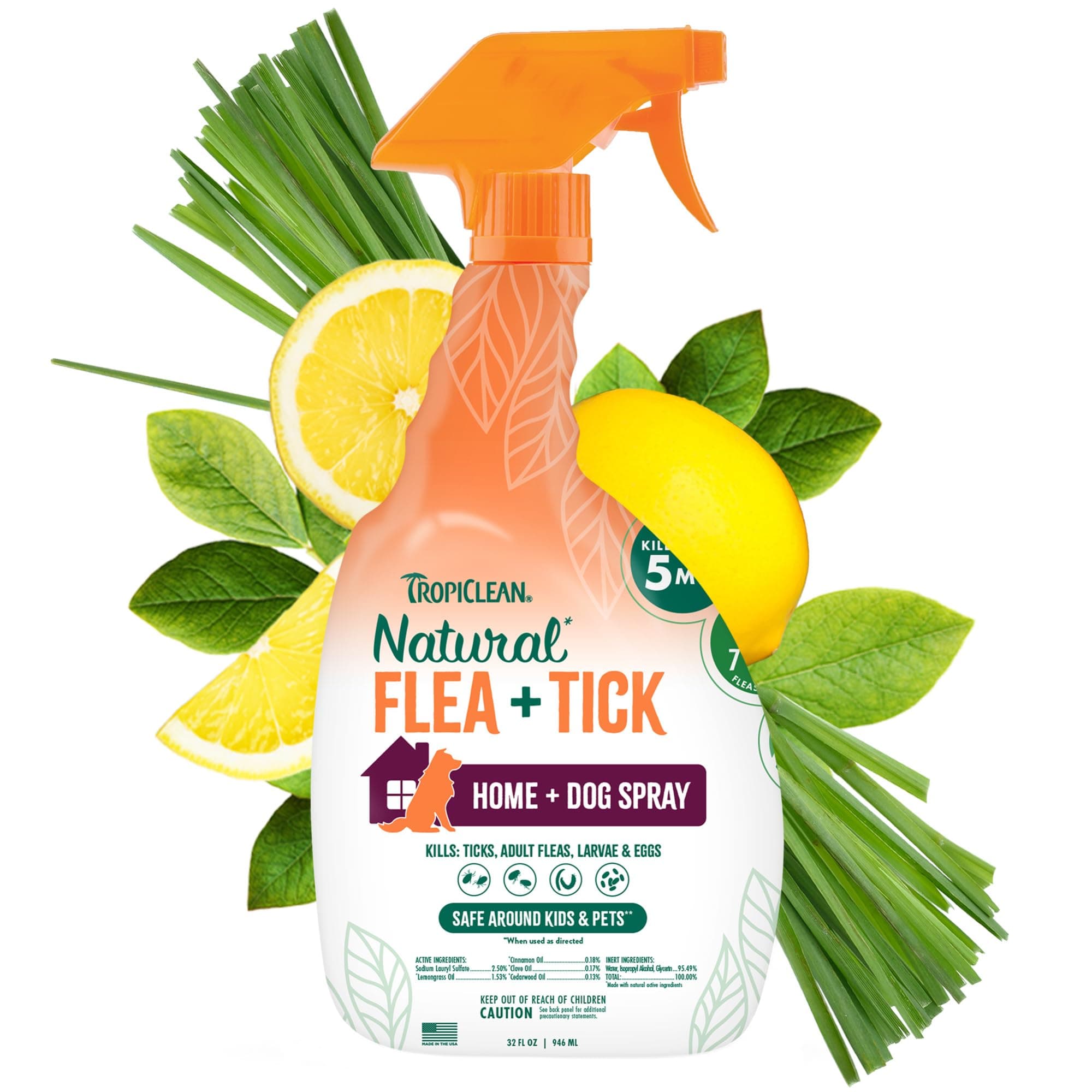Tropiclean Flea & Tick 32z Home Spray