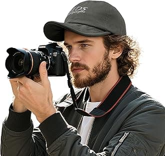 Clakllie Cotton 5 Panel Hats Hip Hop Short Brim Hats for Women Men Soft Golf Dad Hats Low Profile Trucker Cap with Adjustable