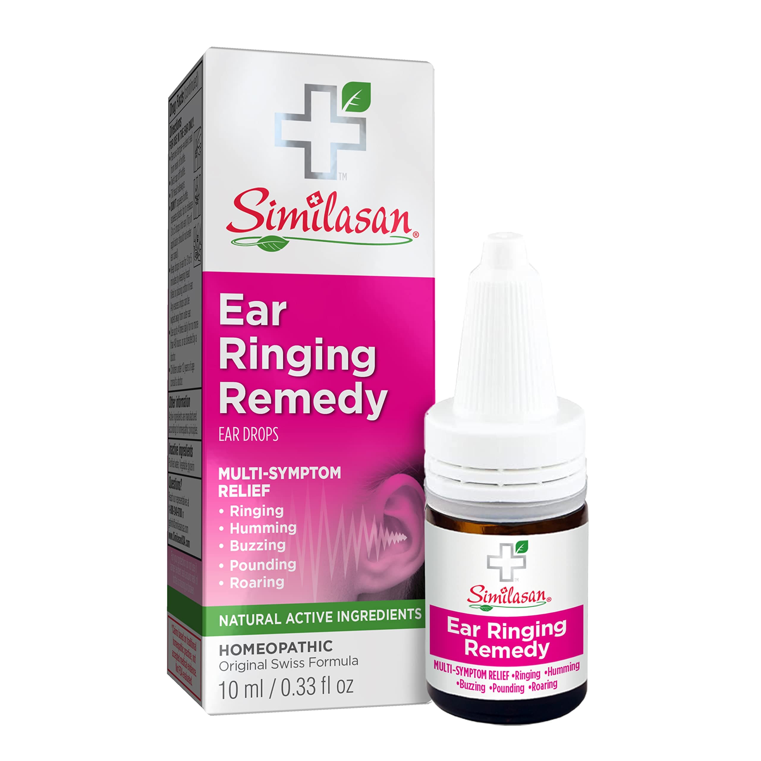 Ear Ringing Remedy Ear Drops 0.33 Ounce Bottle