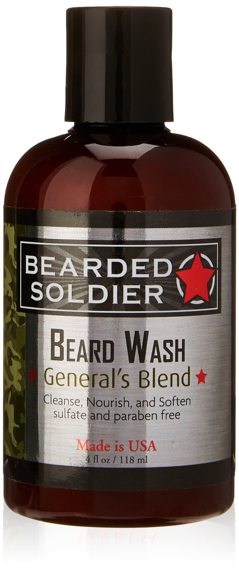 Bearded Soldier Beard Wash General Blend, 4 oz