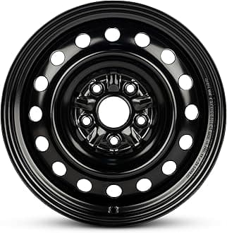 For 2007-2011 Toyota Camry 16 Inch Painted Black Rim - OE Direct Replacement - Road Ready Car Wheel