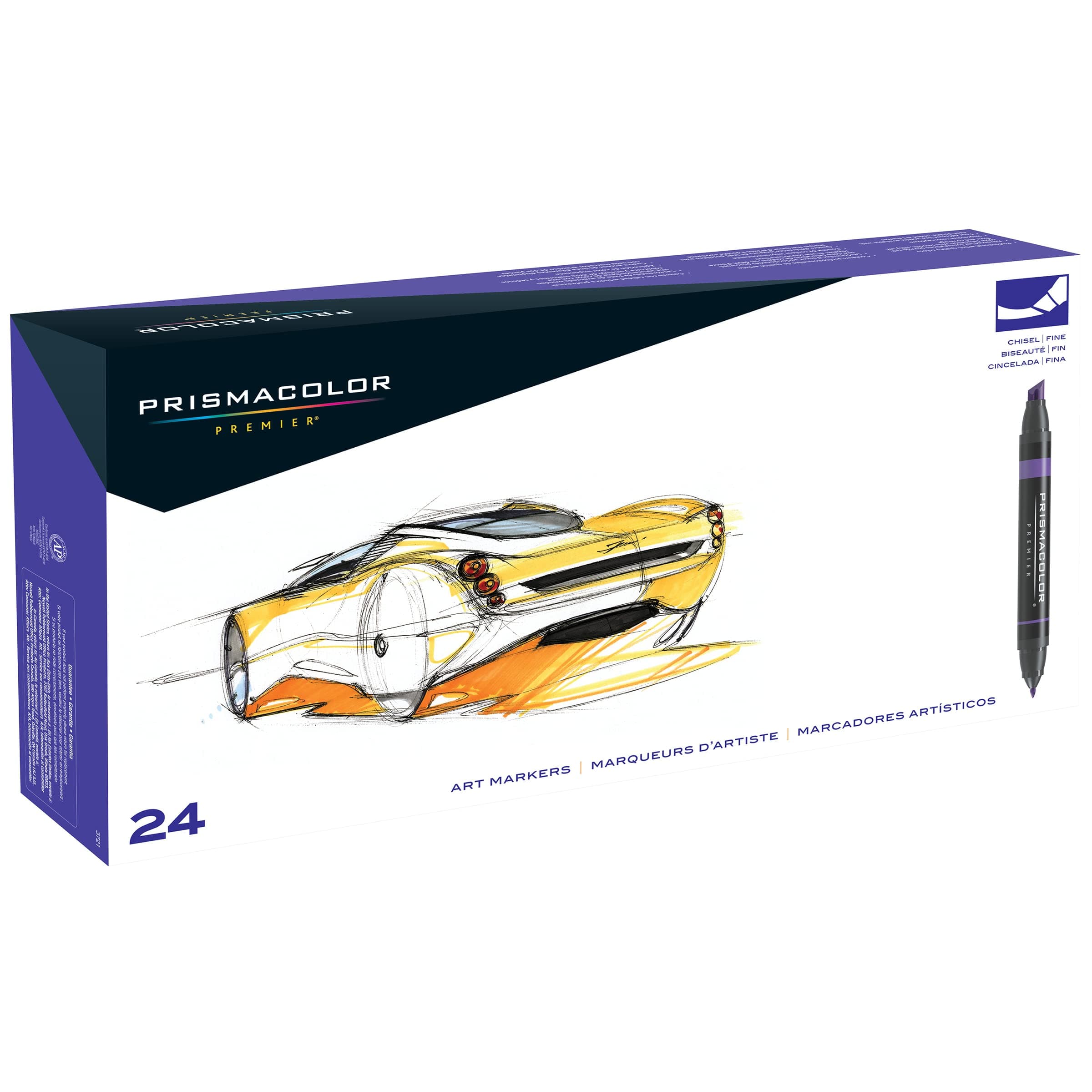 Prismacolor　Premier両端アートマーカー 24-Count