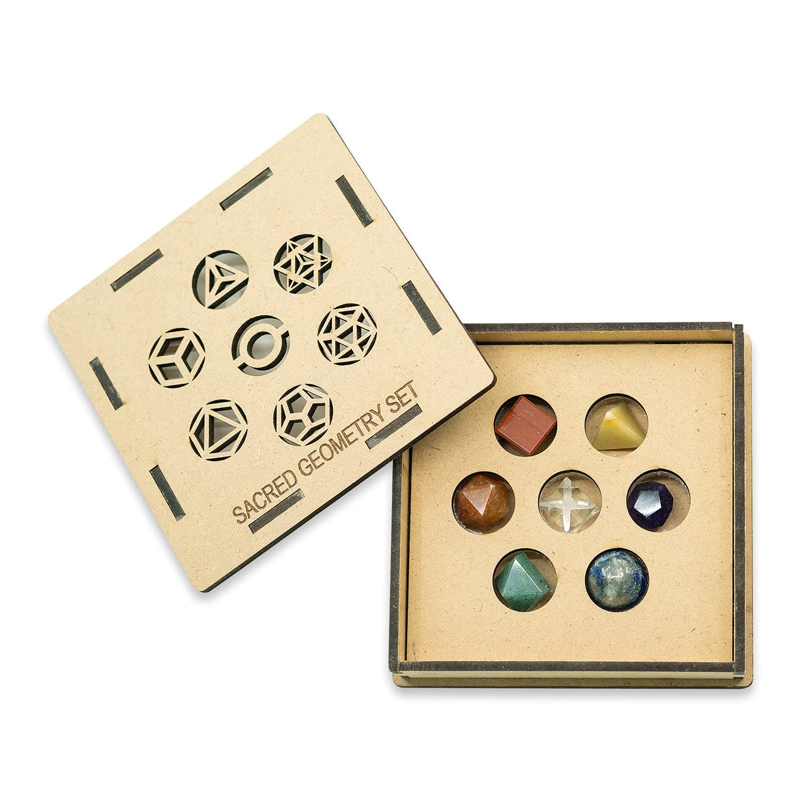 The Masonic Exchange7 Piece Sacred Geometry Set with Gift Box