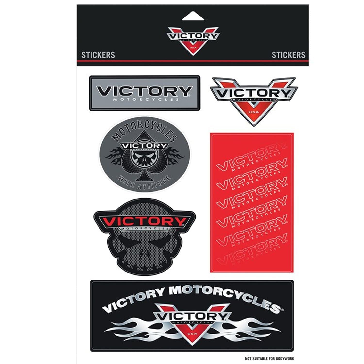 Victory Motorcycle Graphic Sticker Set