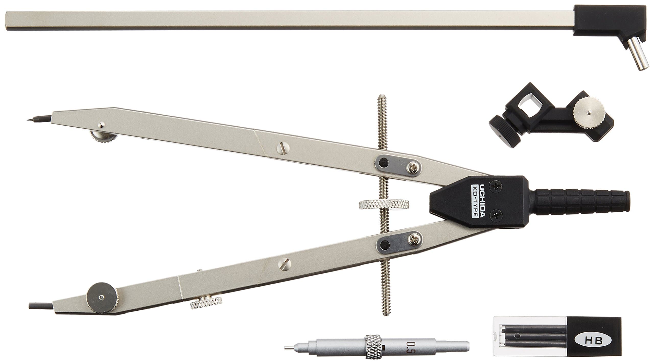 Compass three sets of N 1-730-7410 replacement Uchida KD type drawing instrument QB ear (japan import)