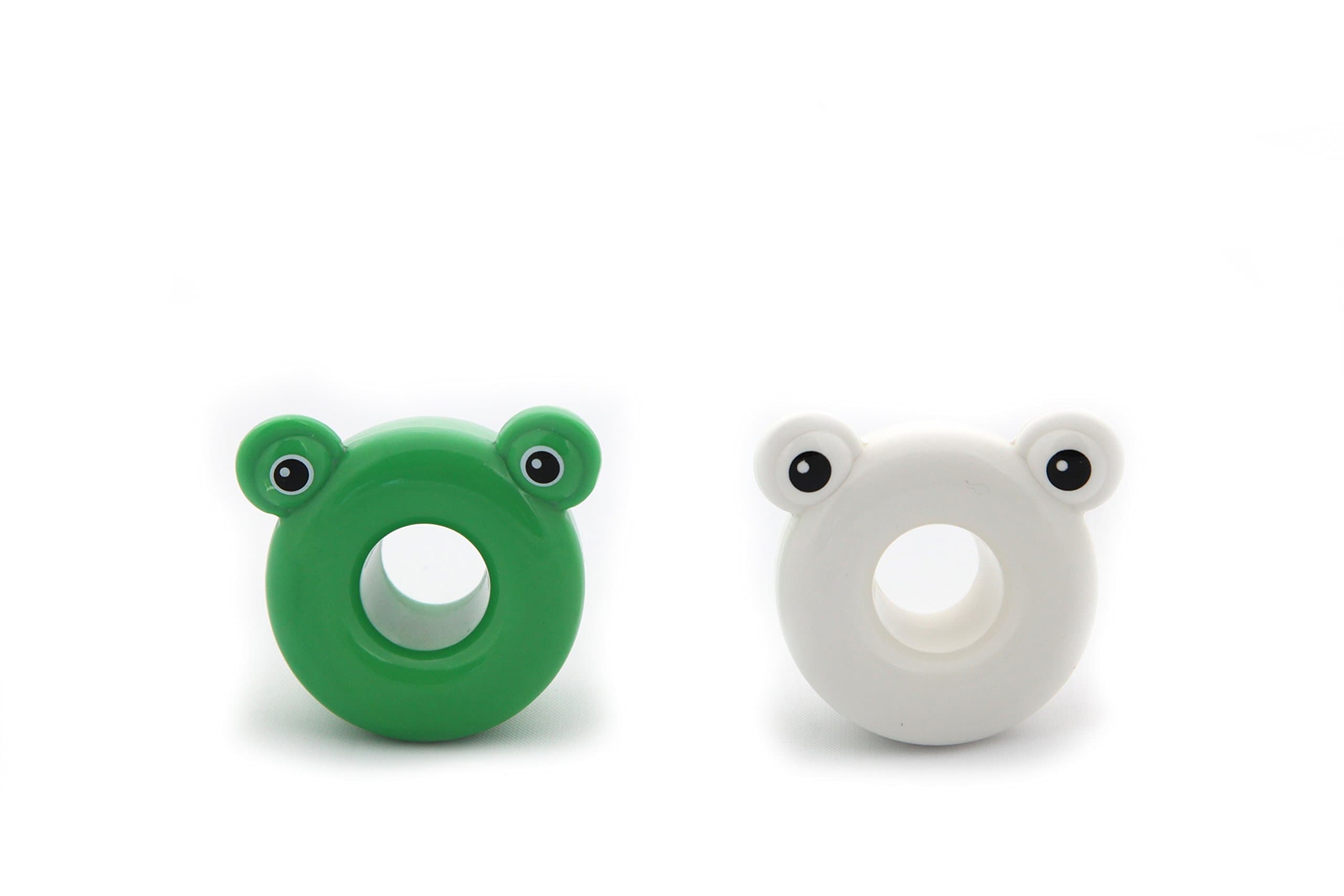 Toothbrush Holder, Pen Holder (White/Green)