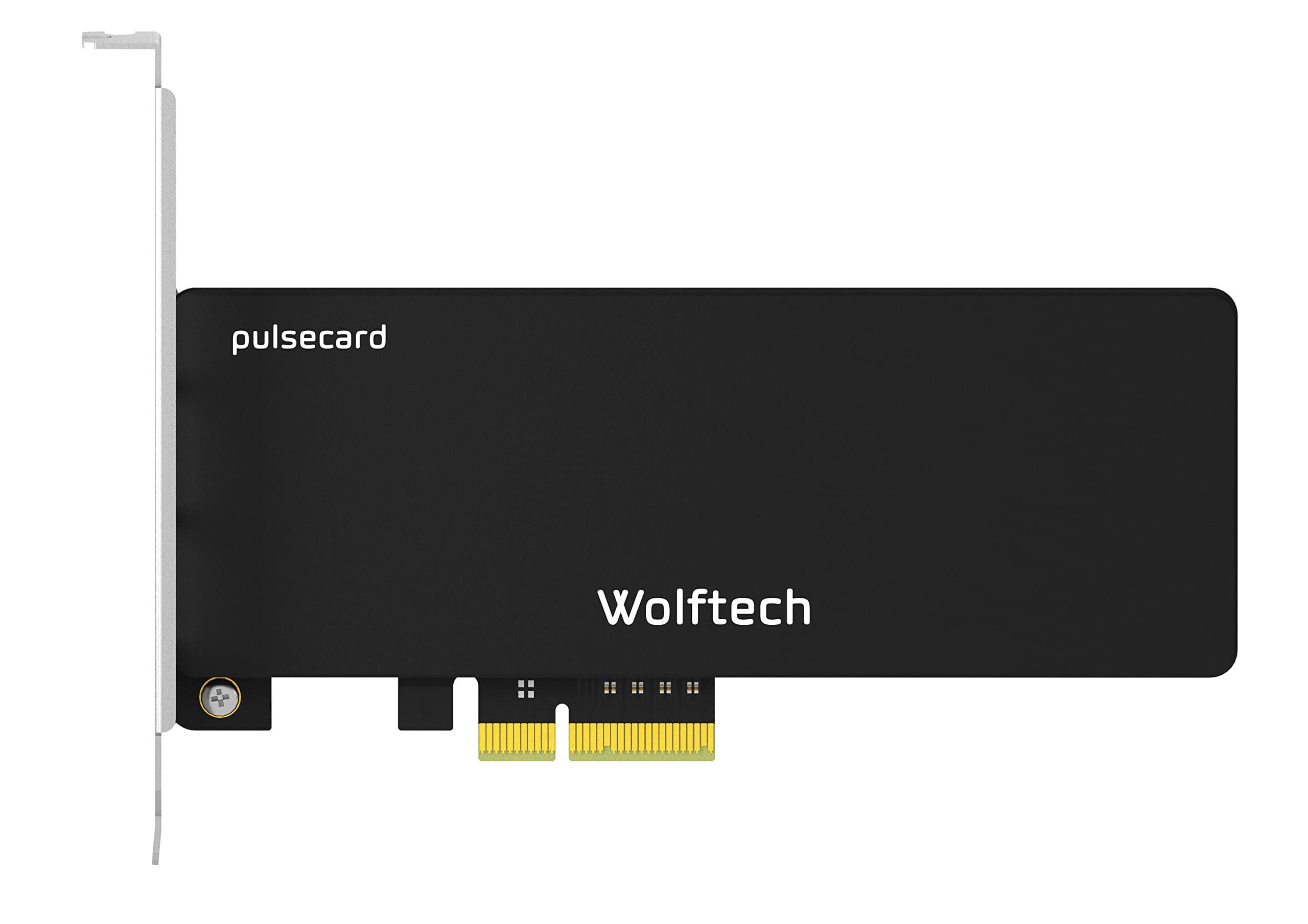 Wolftech pulsecard - M.2 NVMe/AHCI Compatible PCIe SSD to PCIe Gen3 x4 (Half Length Low Profile) Adapter Card