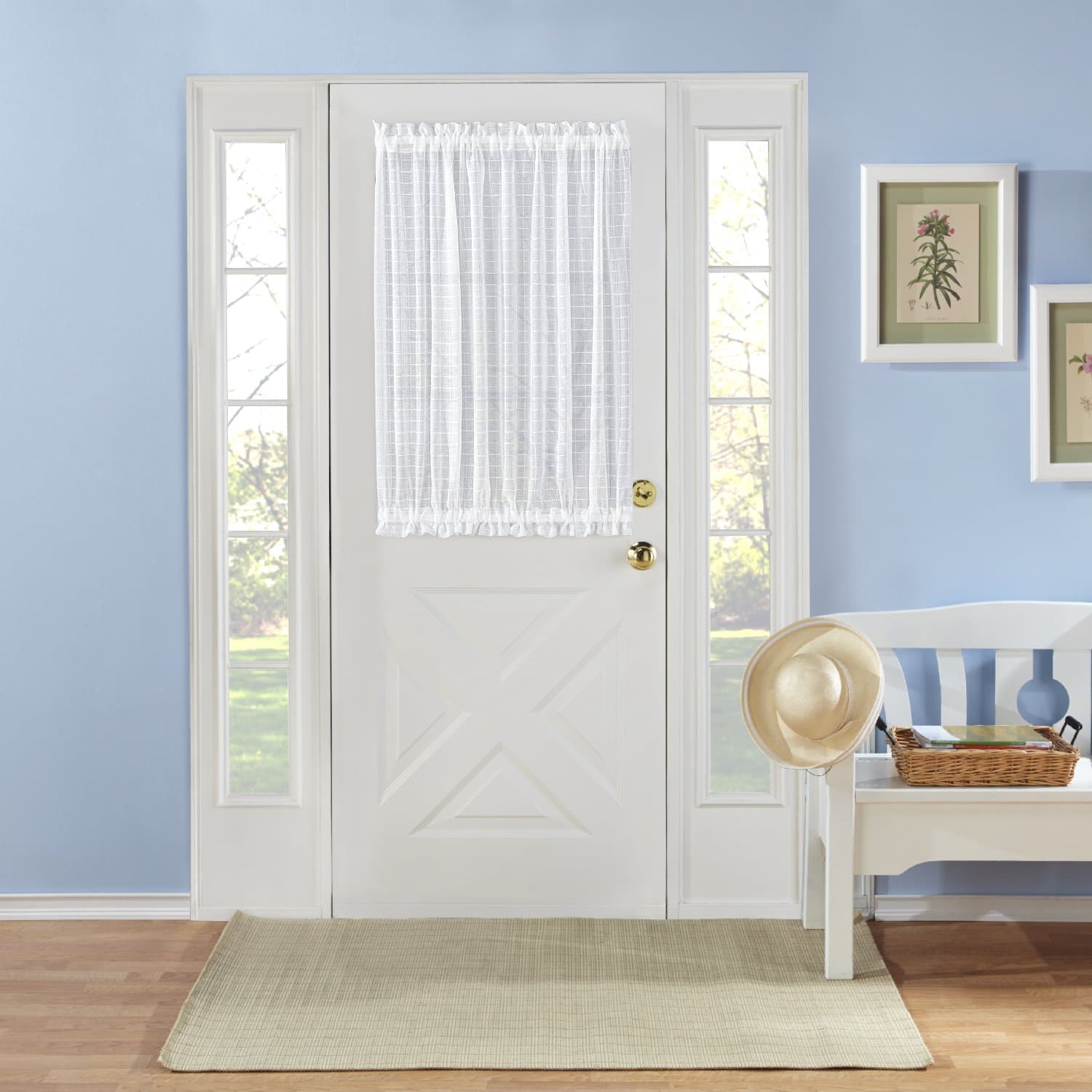 Stylemaster Montauk, 53" X 40" Door Panel, White