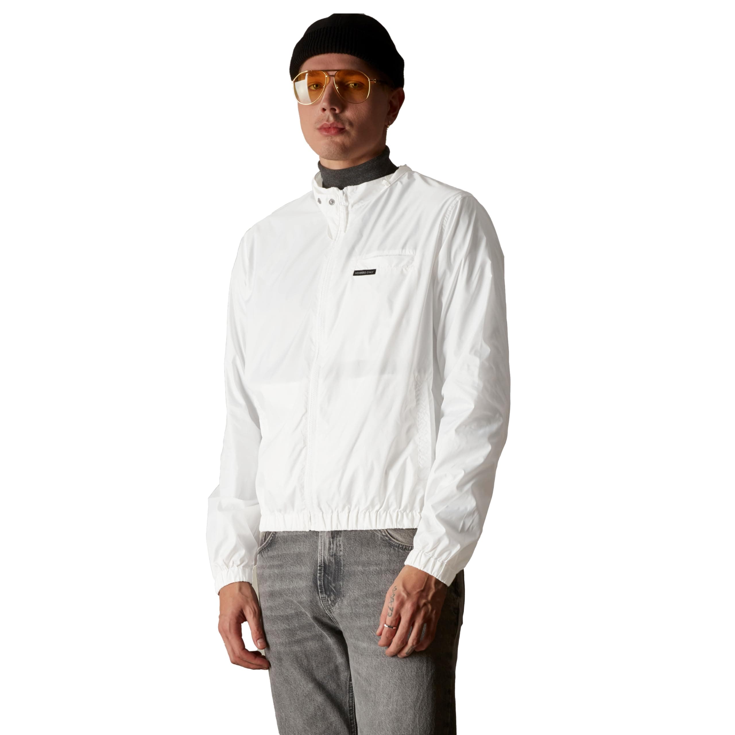 Men’s Windbreaker Packable Jacket, Waterproof Rain Jacket Men Lightweight for Golf Cycling Fishing Hiking Gear