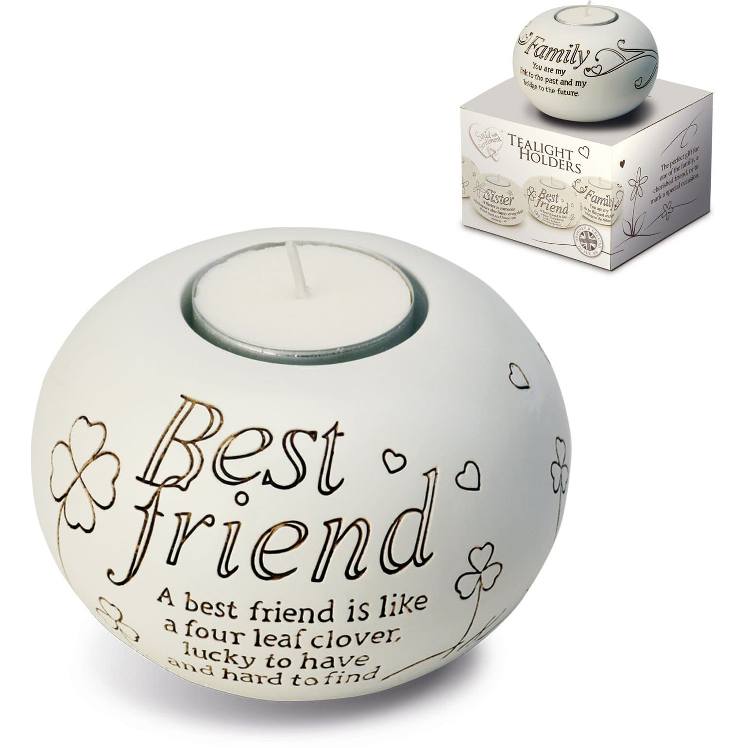 Tealight Holder 7301 Best Friend